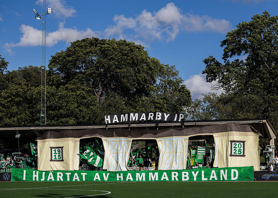 Hammarby Tifo Damallsvenskan 2025-12