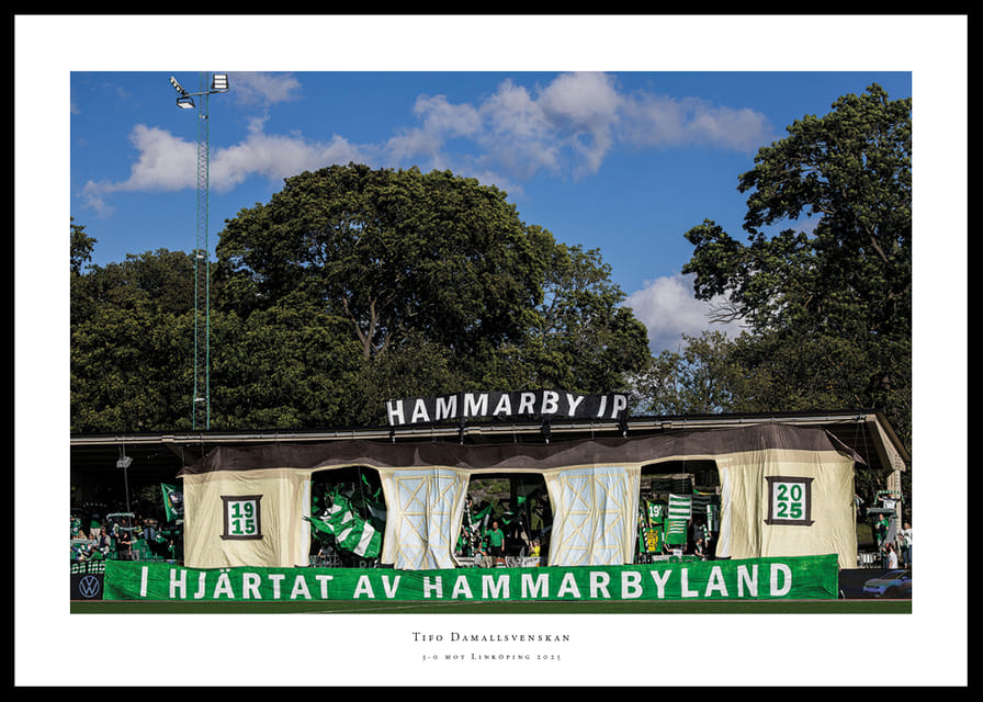 Hammarby Tifo Damallsvenskan 2025-12