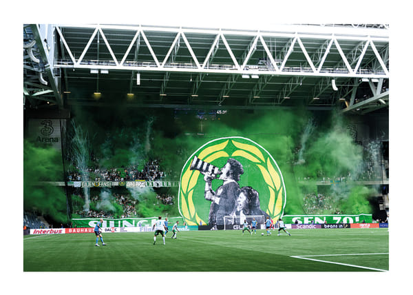 Poster Hammarby - Djurgården Tifo 2025 No2