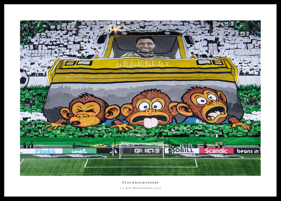 Hammarby - Djurgården Tifo 2025 No3-12