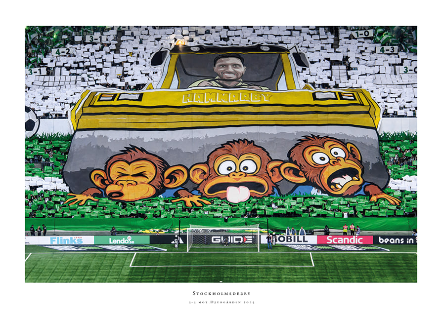 Hammarby - Djurgården Tifo 2025 No3-12