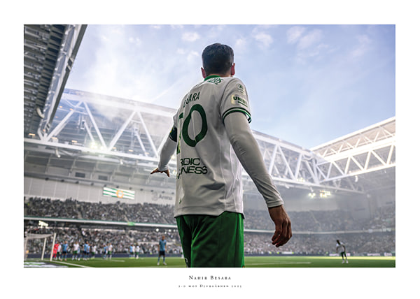 Poster Nahir Besara Hammarby 2025 No1