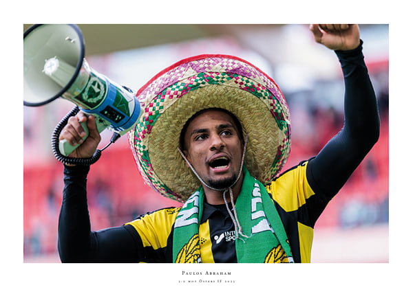 Poster Paulos Abraham Hammarby 2025