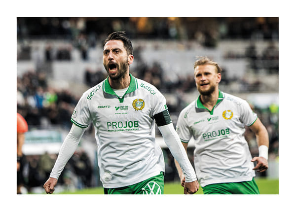 Poster Nahir Besara Och Simon Strand Hammarby 2025