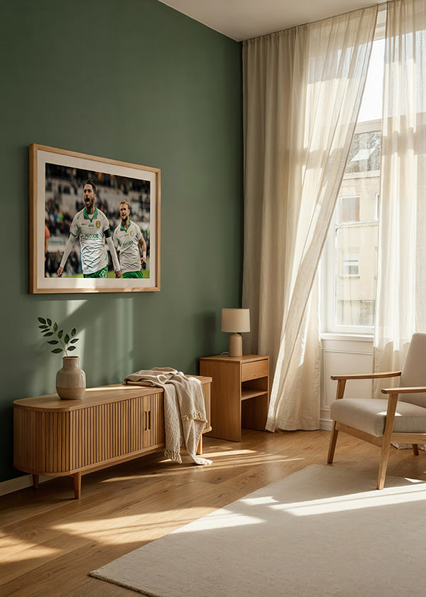 Poster Nahir Besara Och Simon Strand Hammarby 2025 crossfade
