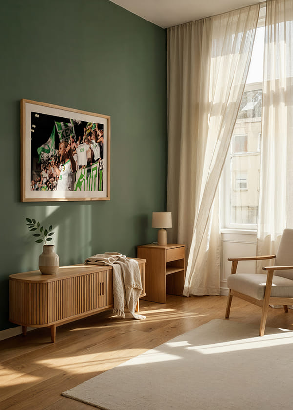 Poster Simon Strand Hammarby Med Supportrar 2025 No2 crossfade