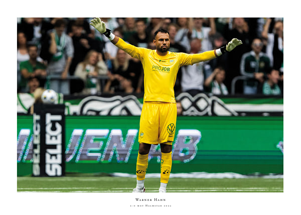 Poster Warner Hahn Hammarby 2025