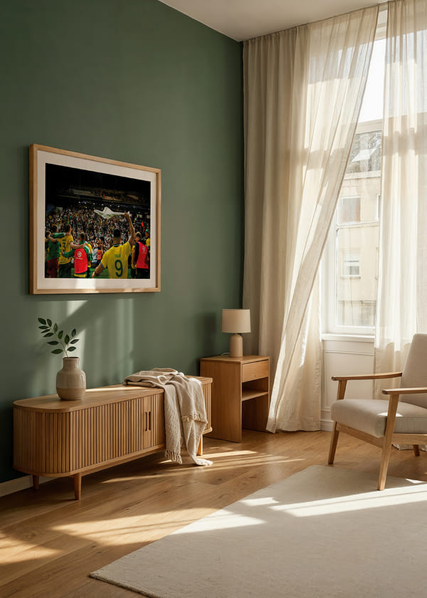 Poster Hammarby UEFA Conference League 2025 crossfade