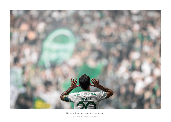 Poster Nahir Besara Hammarby 2025 No3