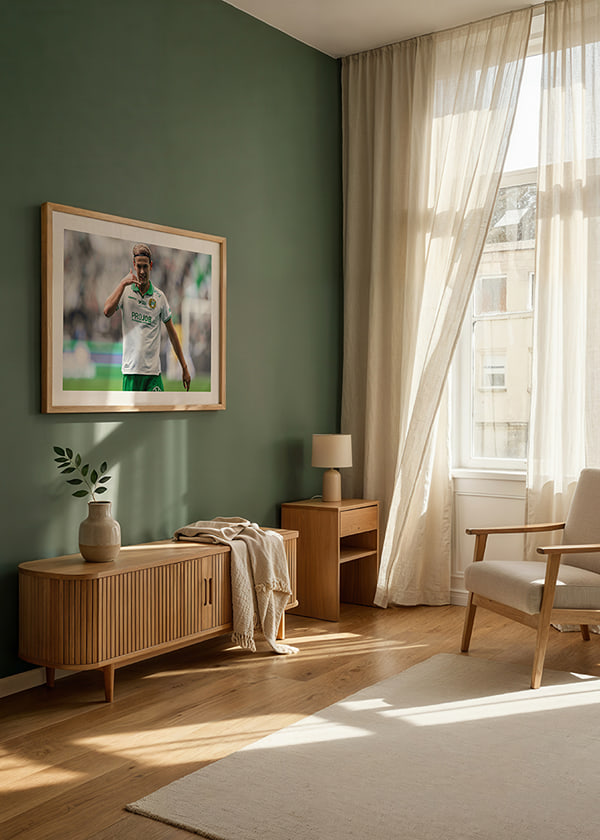 Poster Markus Karlsson Hammarby 2025 crossfade