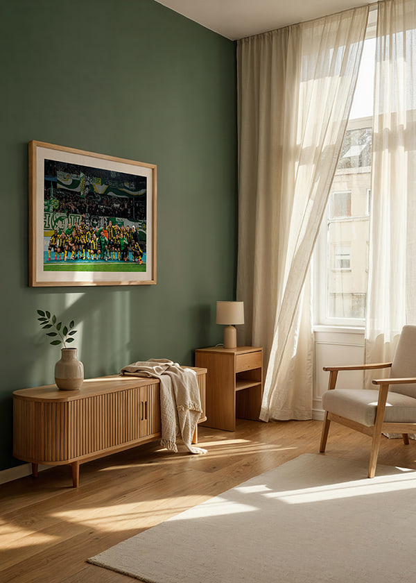 Poster Hammarby - Malmö 2025 crossfade