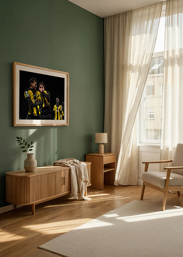Poster Adrian Lahdo Hammarby 2025 crossfade