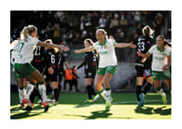 Smilla Holmberg, Stina Lennartsson och Vilde Hasund Hammarby 2025-1