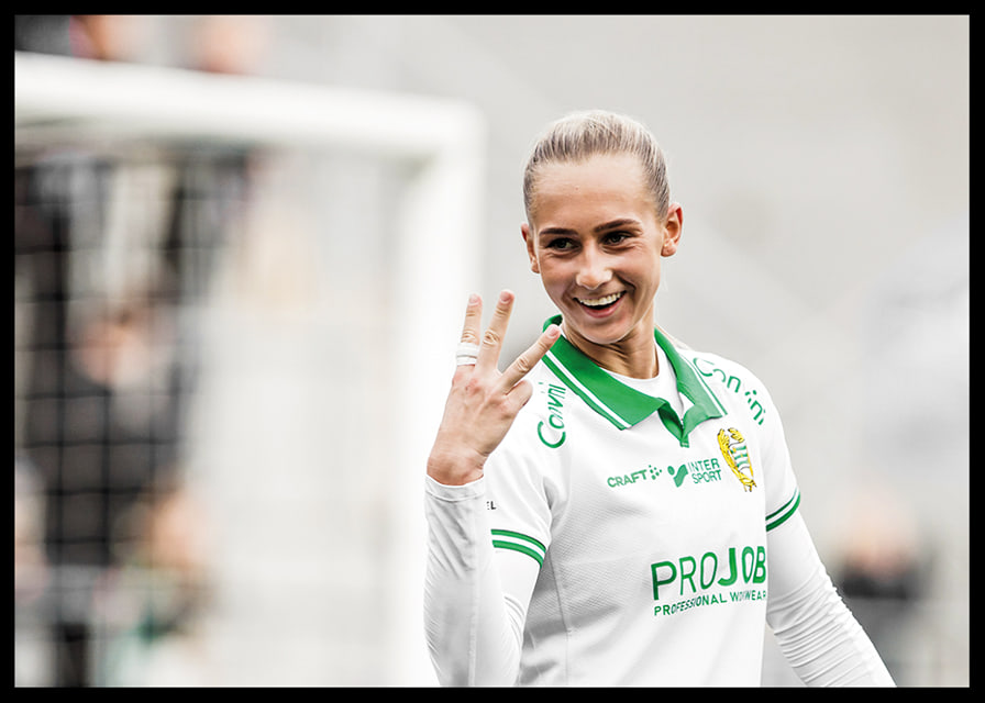 Ellen Wangerheim Hammarby Hattrick 2025-12