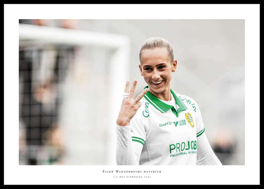 Ellen Wangerheim Hammarby Hattrick 2025-12