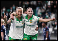 Smilla Holmberg och Vilde Hasund Hammarby 2025-2