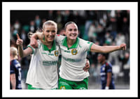 Smilla Holmberg och Vilde Hasund Hammarby 2025-0
