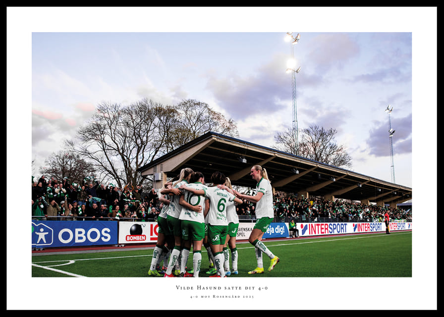 Vilde Hasund Mål Hammarby 2025-12