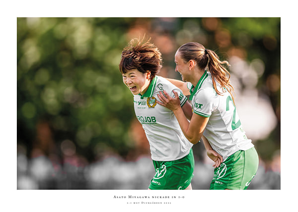 Poster Asato Miyagawa Hammarby 2025