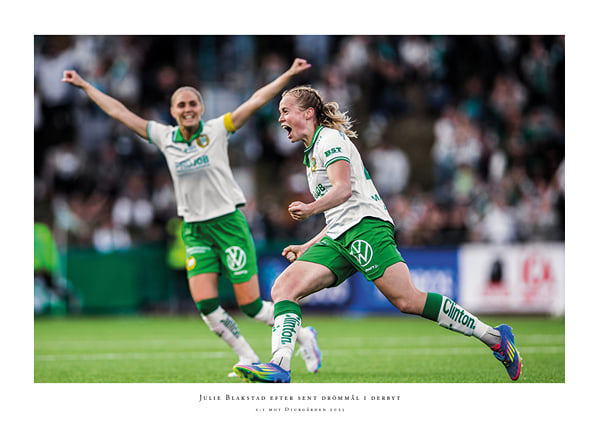 Poster Julie Blakstad Hammarby 2025 No1