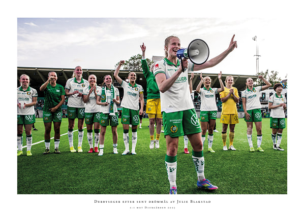 Poster Julie Blakstad Hammarby 2025 No2
