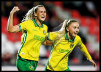 Ellen Wangerheim Och Anna Josendal Hammarby UEFA Women's Europa Cup 2025-2