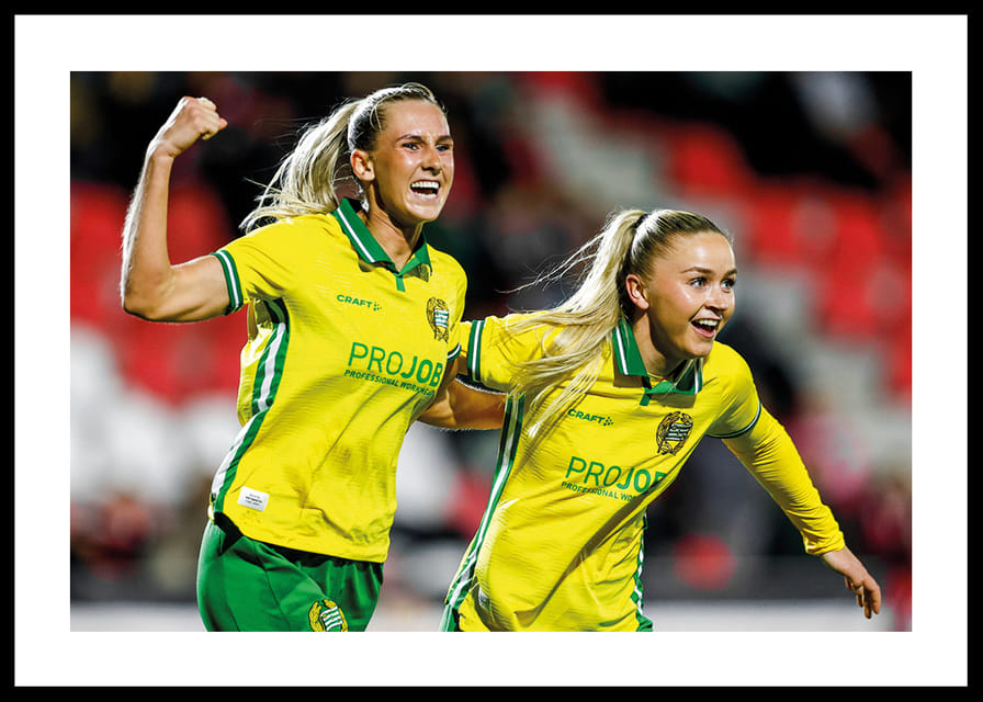 Ellen Wangerheim Och Anna Josendal Hammarby UEFA Women's Europa Cup 2025-12