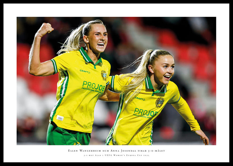 Ellen Wangerheim Och Anna Josendal Hammarby UEFA Women's Europa Cup 2025-12
