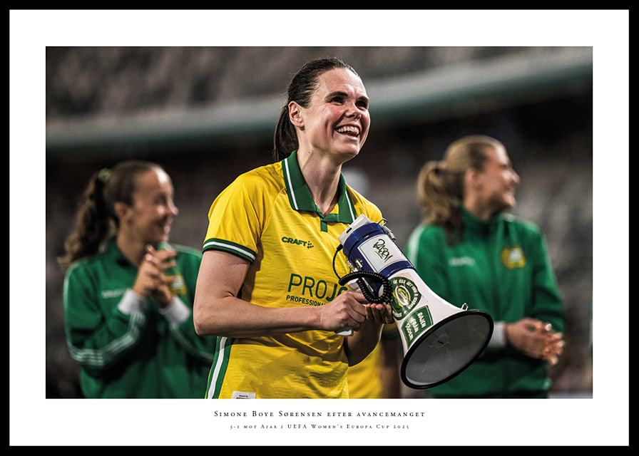 Simone Boye Sørensen Hammarby UEFA Women's Europa Cup 2025-12