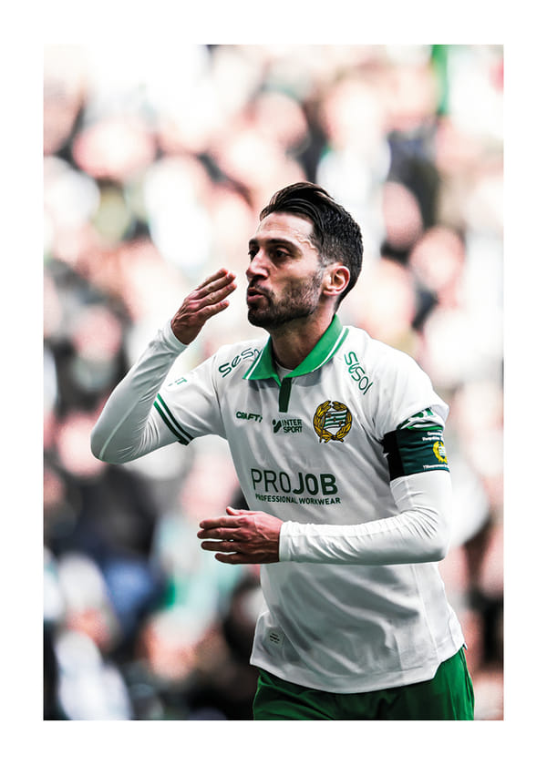 Poster Nahir Besara Hammarby 2025 No4