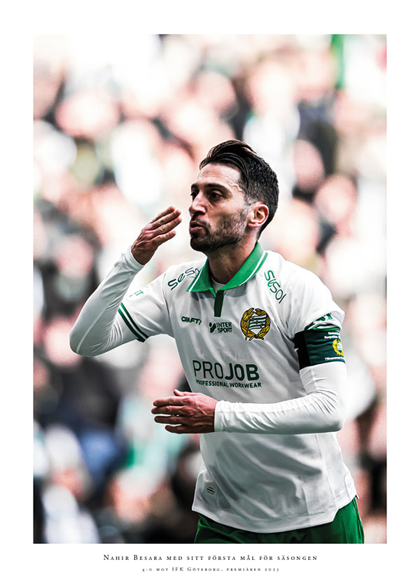 Poster Nahir Besara Hammarby 2025 No4
