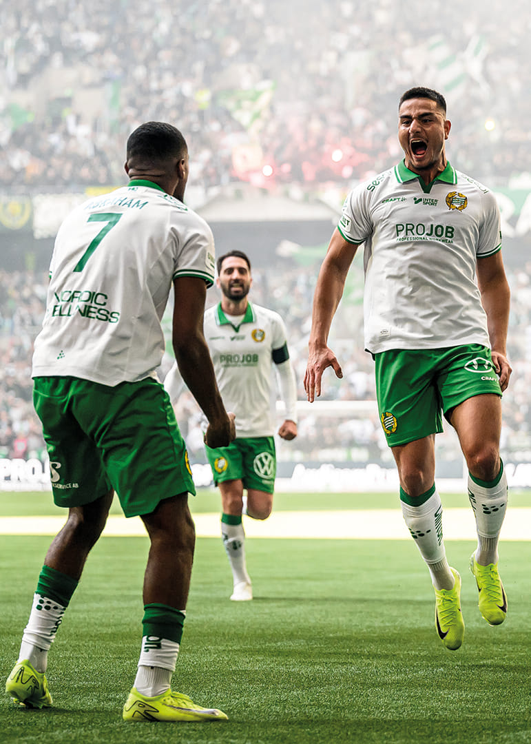 Paulos Abraham och Jusef Erabi Hammarby 2025-12