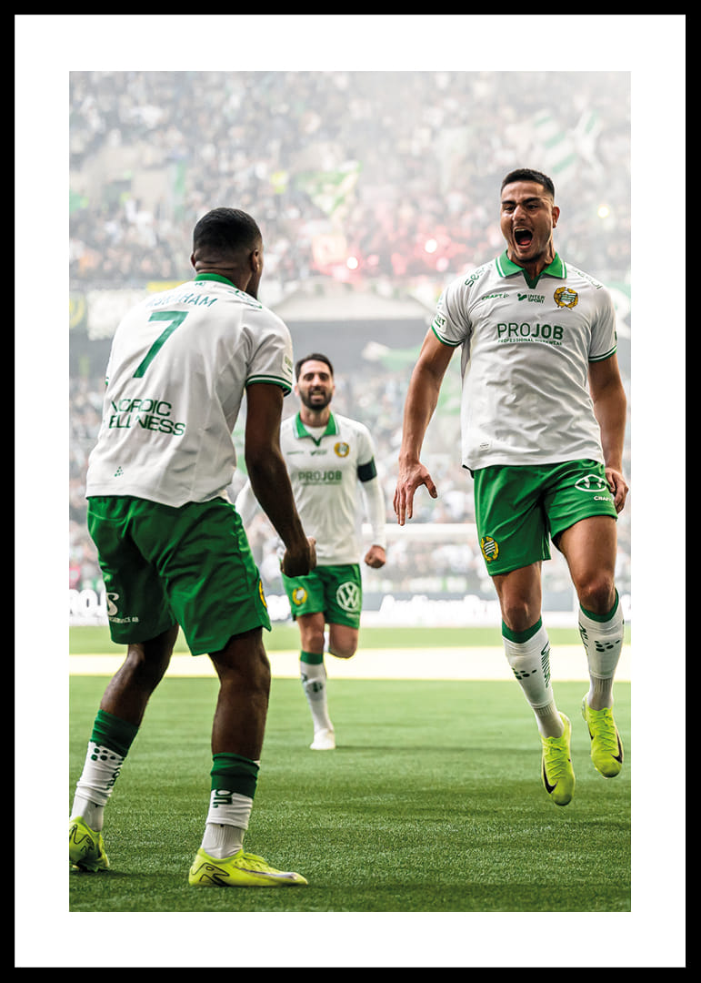 Paulos Abraham och Jusef Erabi Hammarby 2025-12