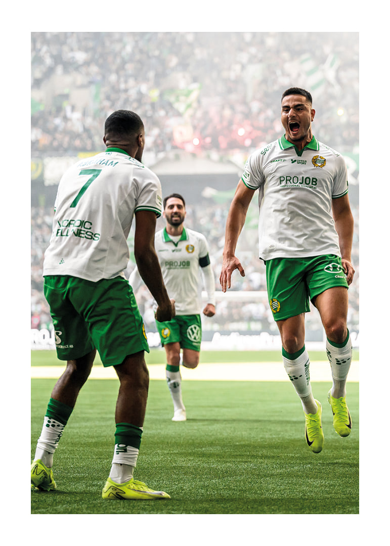Paulos Abraham och Jusef Erabi Hammarby 2025-12