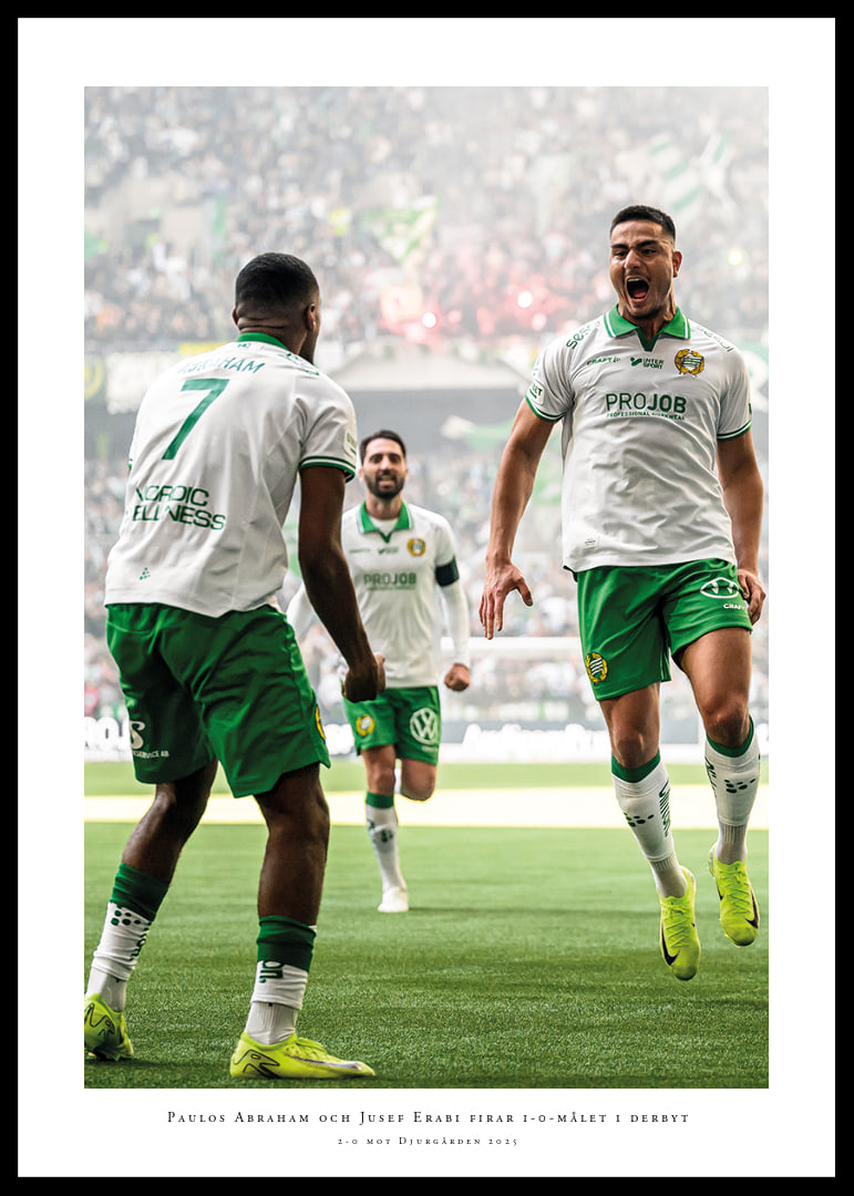 Paulos Abraham och Jusef Erabi Hammarby 2025-12