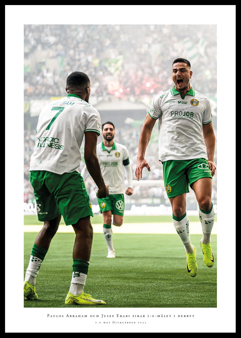Paulos Abraham och Jusef Erabi Hammarby 2025-12