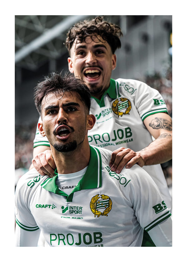 Poster Montader Madjed Och Sebastian Tounekti Hammarby 2025