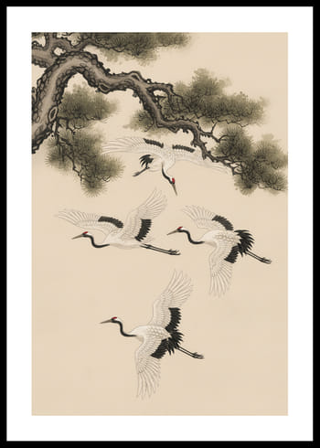 Poster Elegance In Flight