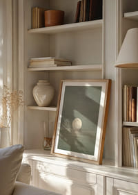 Kuu vaikne valgus peegeldub rahulikus vees.-4