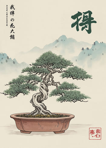 Poster Bonsai Harmony