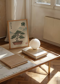 An elegant bonsai in harmony with the calm beauty of nature.-8