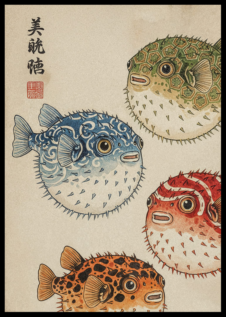 Traditsioonilise kujundusega värviliste tuulekalade ilutulestik.-12