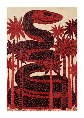 Poster Crimson Serpent