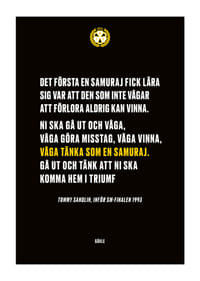 Våga Tänka Som En Samuraj Brynäs-1
