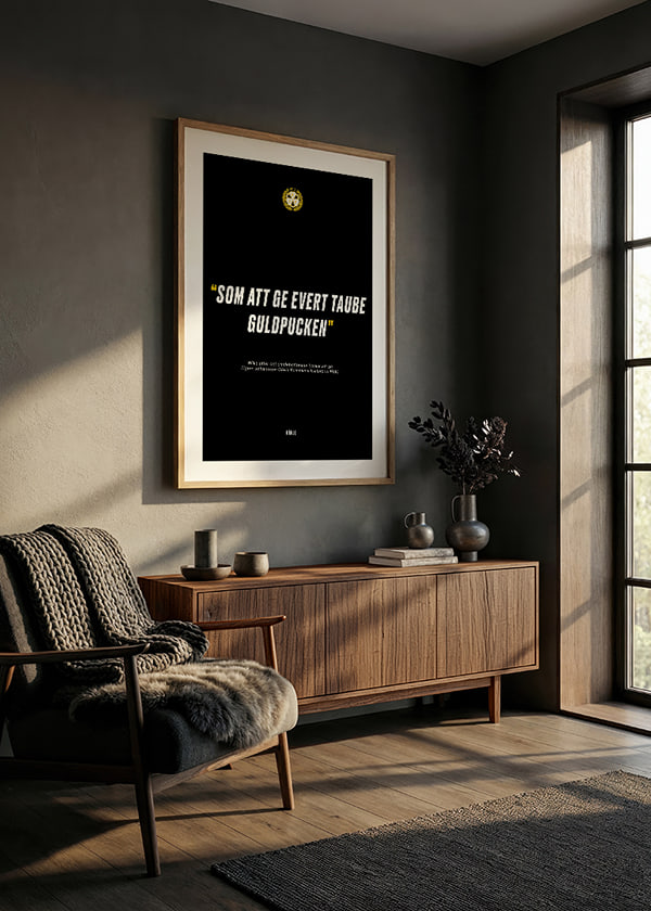 Poster Evert Taube Brynäs crossfade