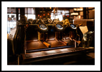 A magical coffee moment captured in golden light.-2