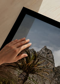 Des montagnes escarpées côtoient une végétation luxuriante de palmiers dans un panorama époustouflant.-5