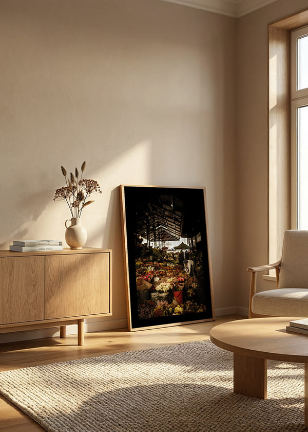 Affiche Market Bloom crossfade