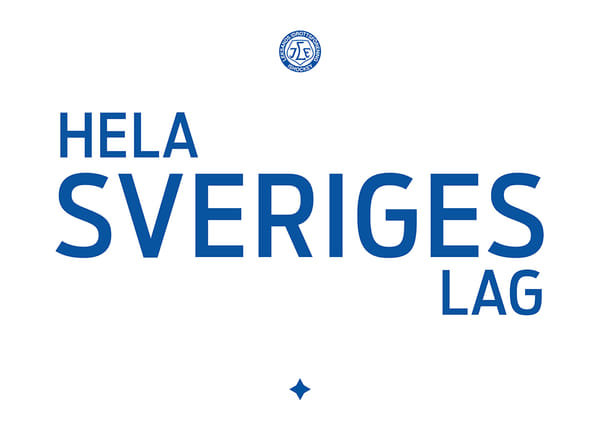 Poster Hela Sveriges Lag Leksand IF Vit
