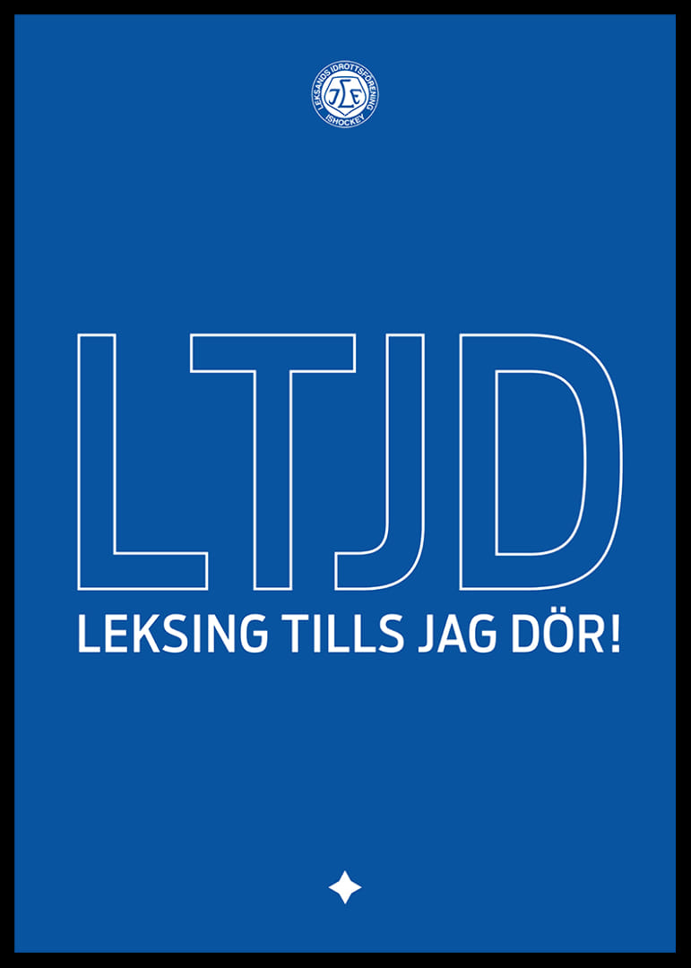 LTJD - Leksings Tills Jag Dör Leksands IF Blå-12